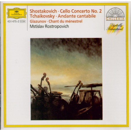 CHOSTAKOVITCH - Rostropovich - Concerto pour violoncelle n°2 op.126..